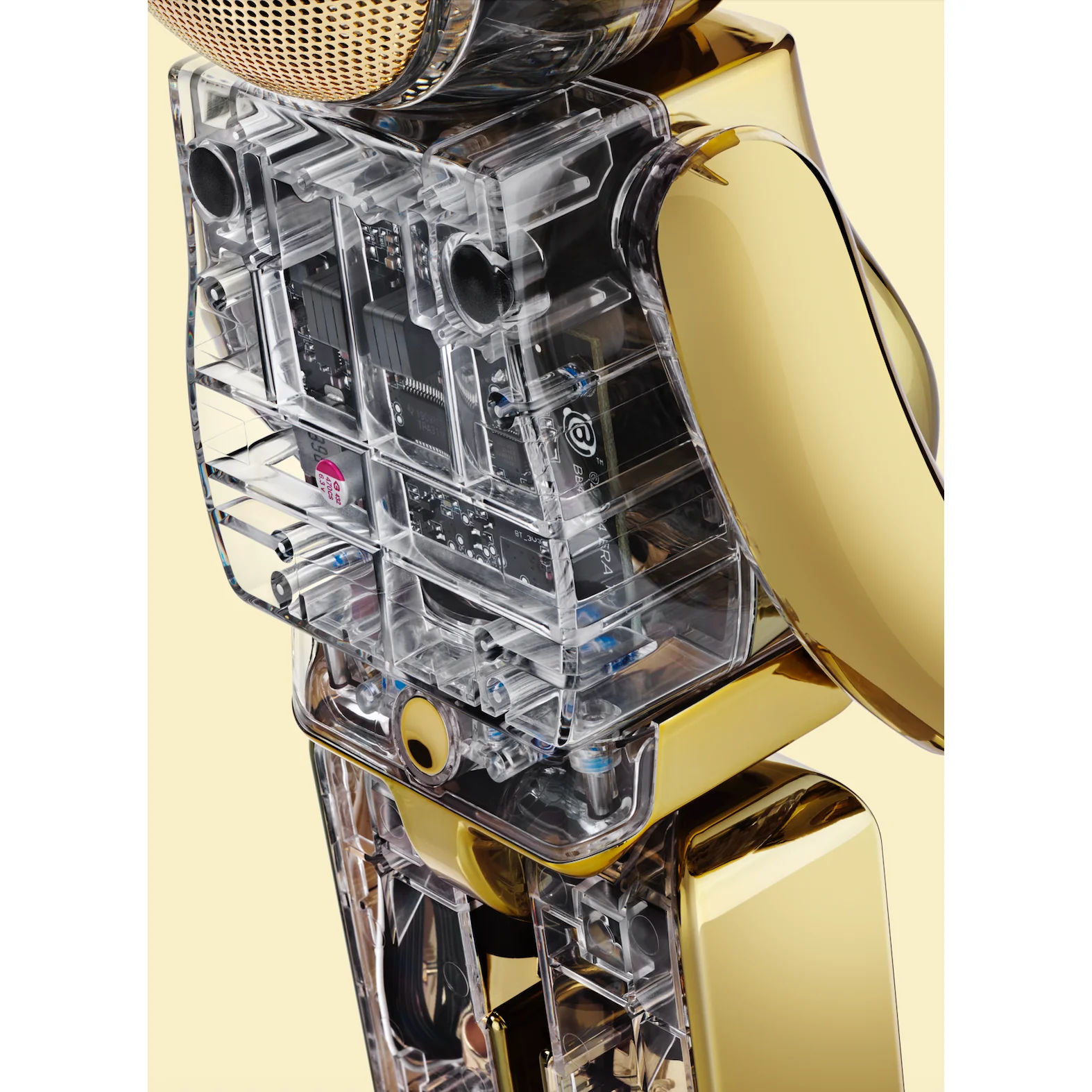 Bearbrick Audio Chrome Metals Gold - Image 7