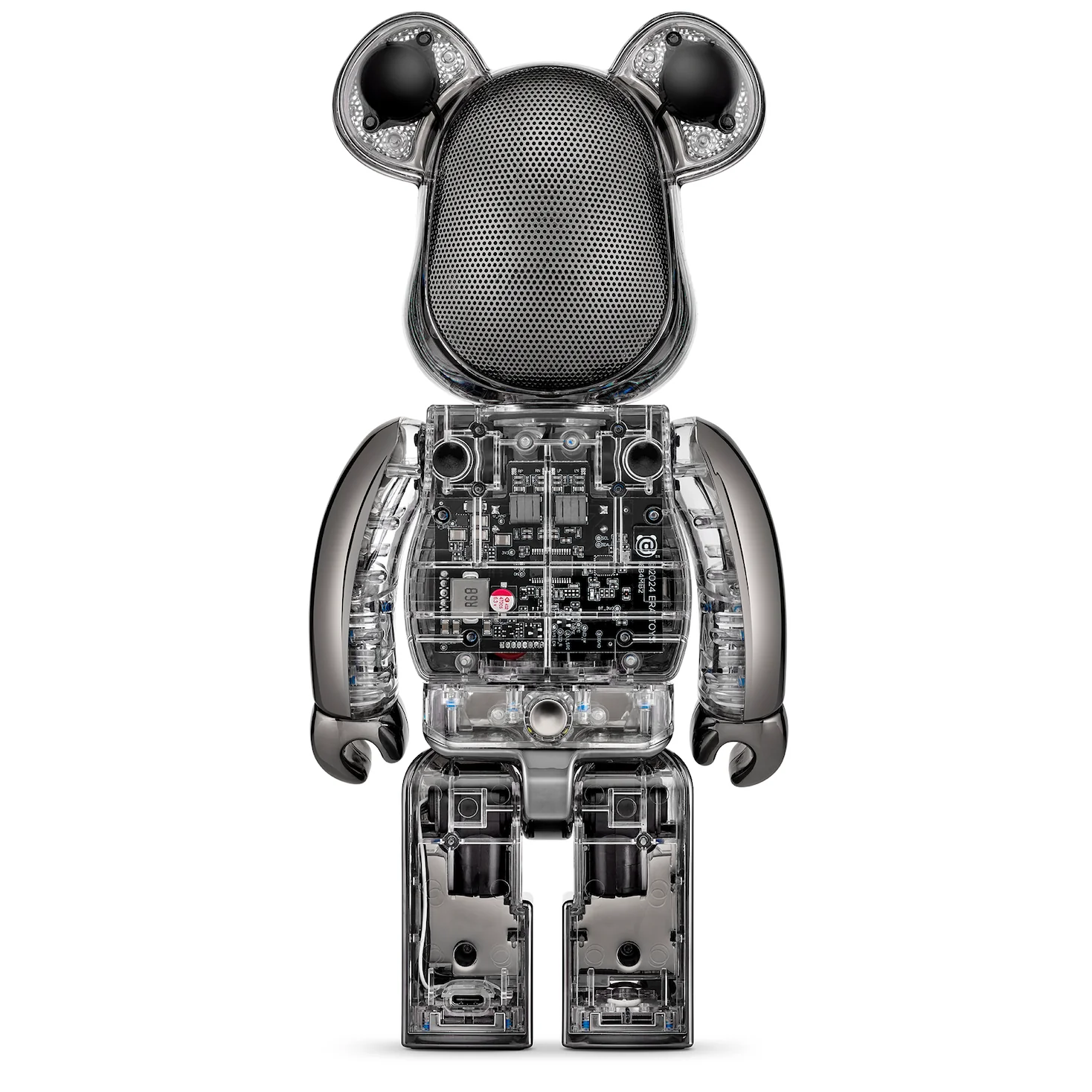 Bearbrick Audio Chrome Metals Platinum - Image 2