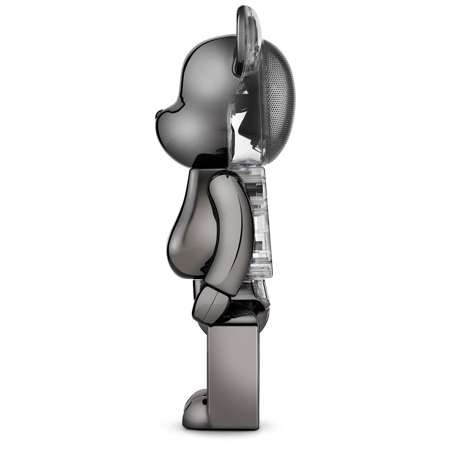 Bearbrick Audio Chrome Metals Platinum - Image 4