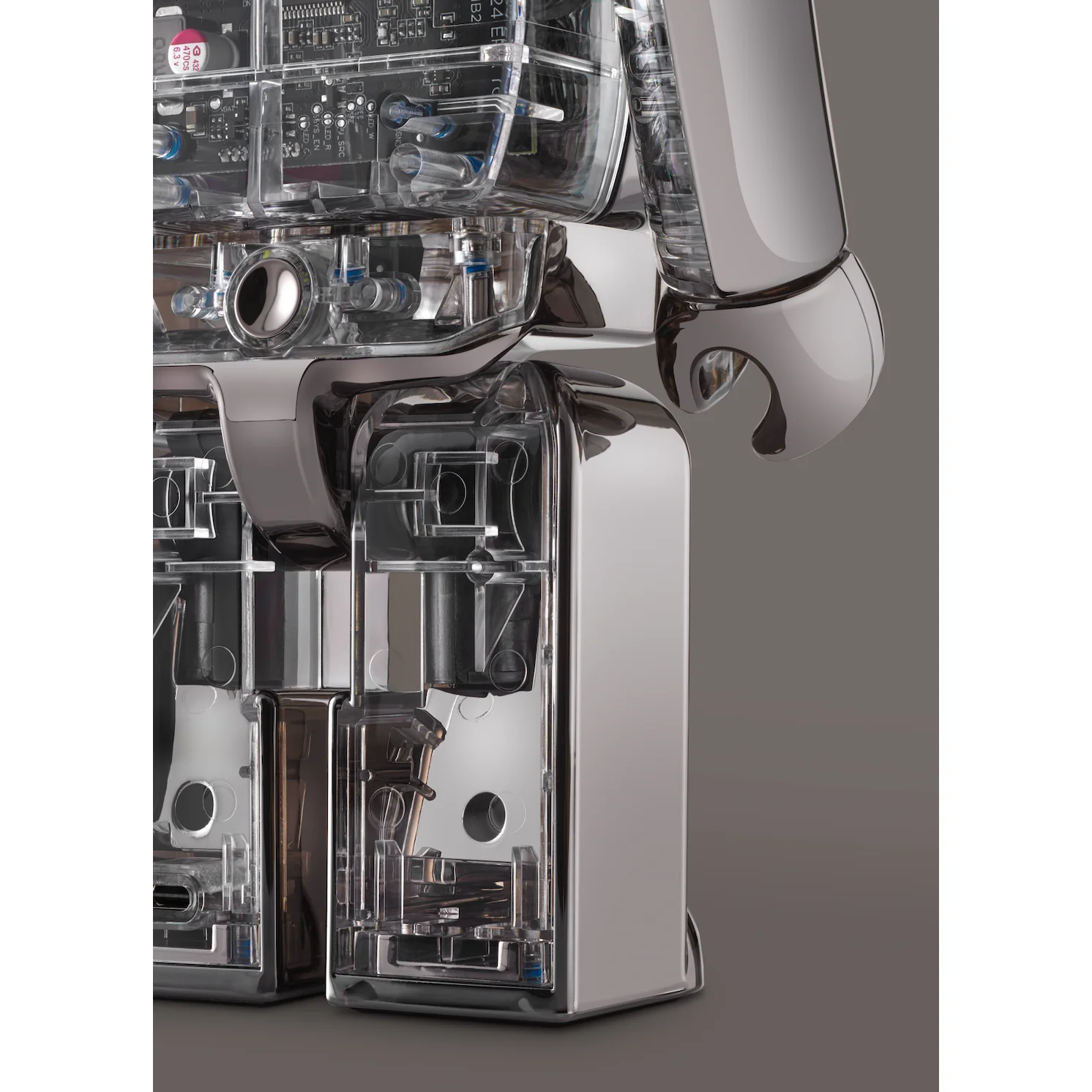 Bearbrick Audio Chrome Metals Platinum - Image 5