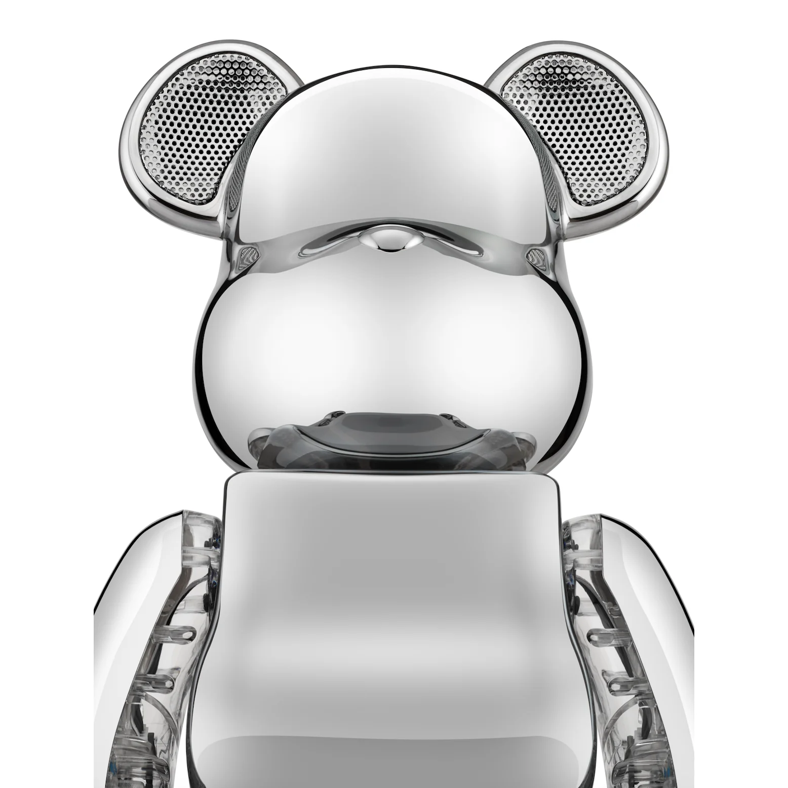 Bearbrick Audio Chrome Metals Silver - Image 5