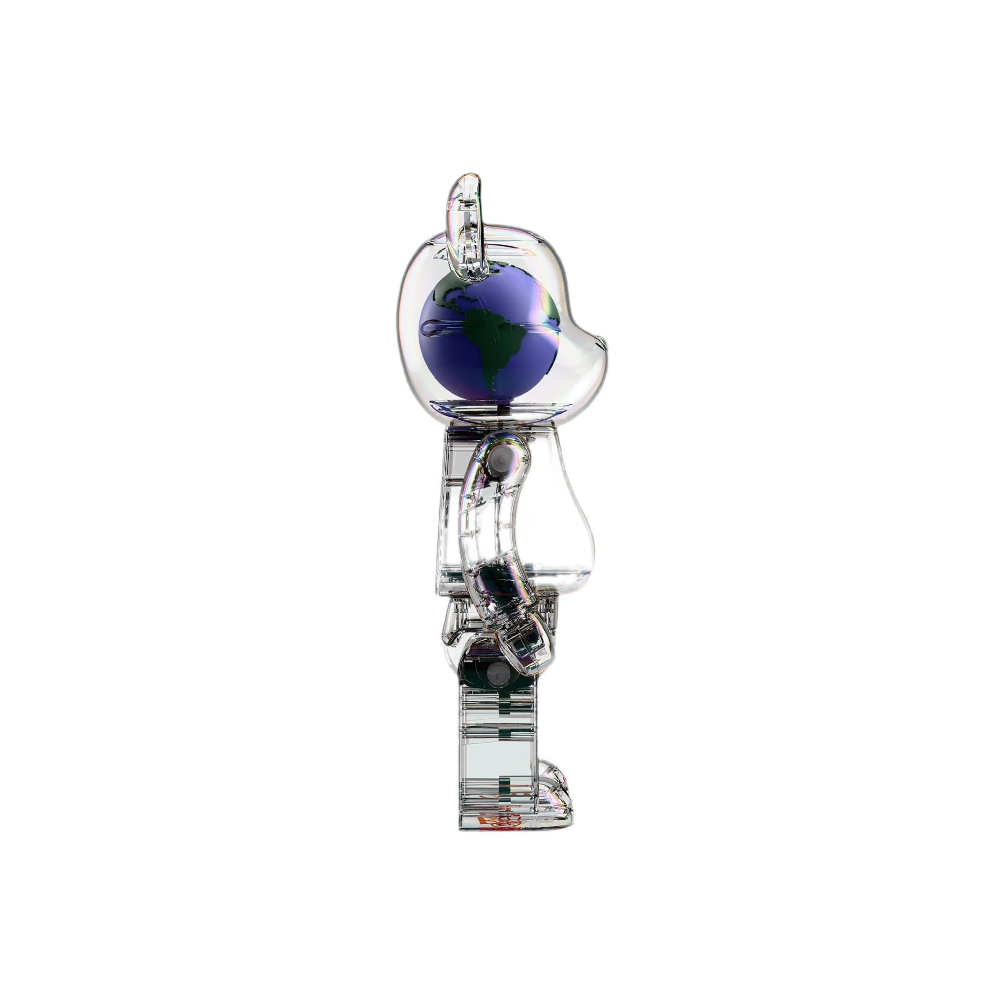Bearbrick GEO Earth 100% & 400% Set - Image 4