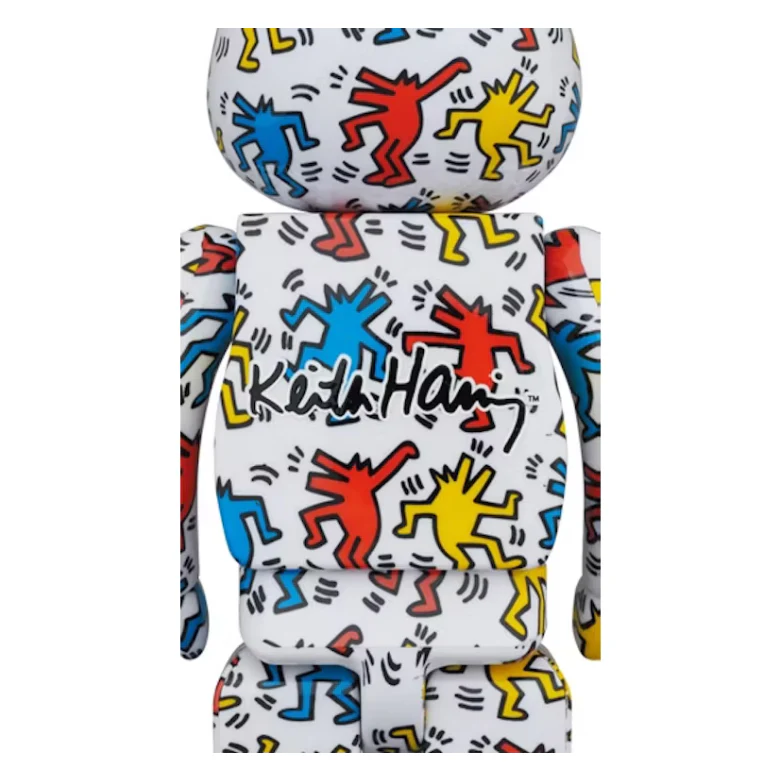 Bearbrick Keith Haring #9 100% & 400% Set - Image 2