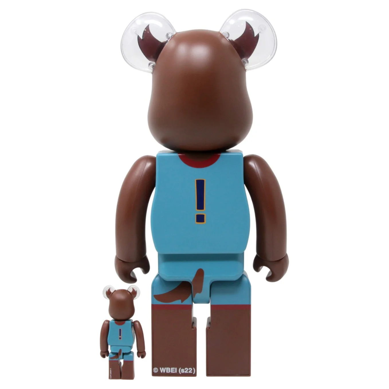 Bearbrick Space Jam: A New Legacy Tasmanian Devil 100% & 400% Set - Image 3