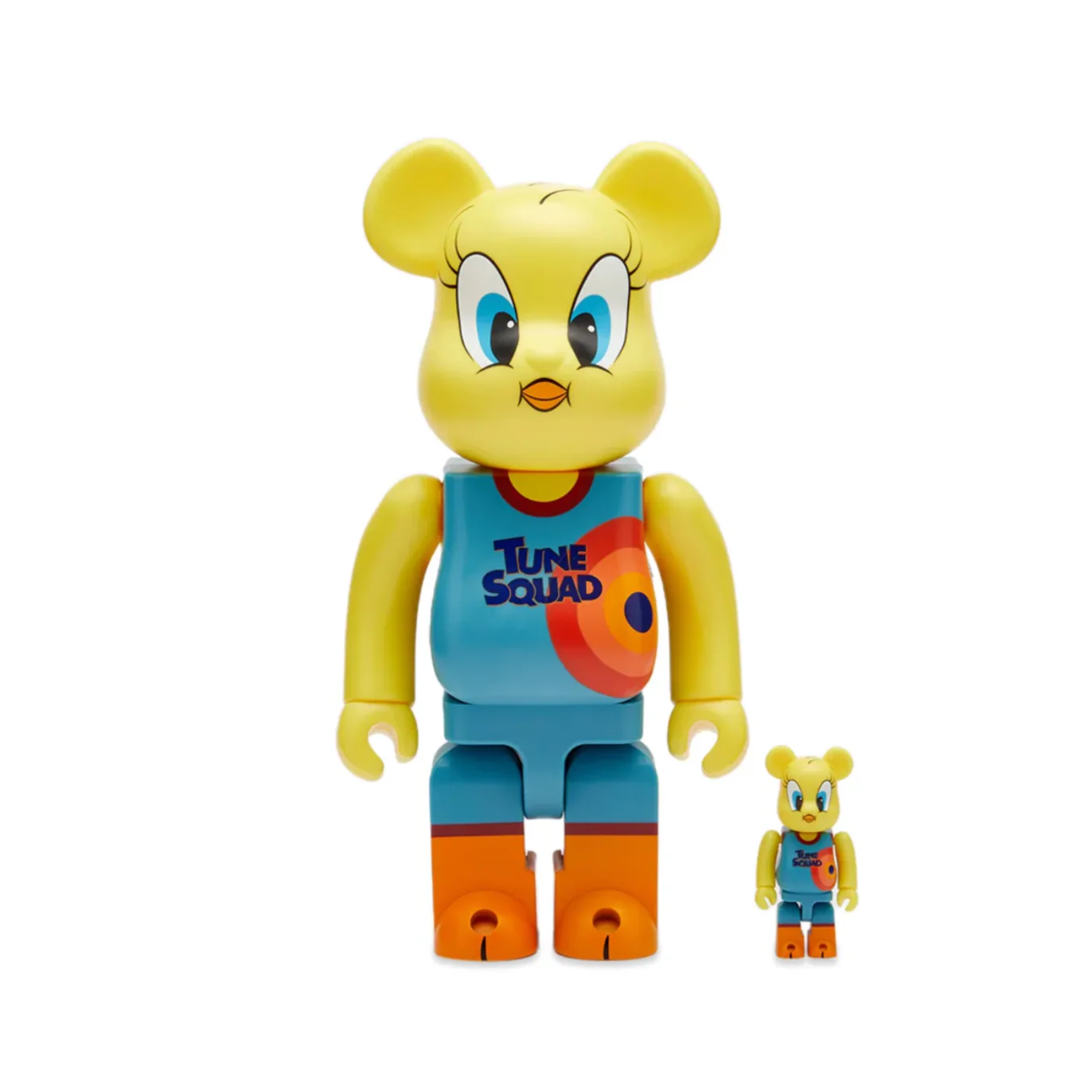 Bearbrick Space Jam: A New Legacy Tweety 100% & 400% Set - Image 5