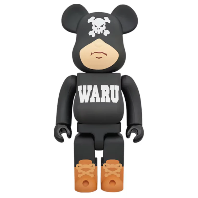 Bearbrick Tokyo Tribe Waru 400% Black