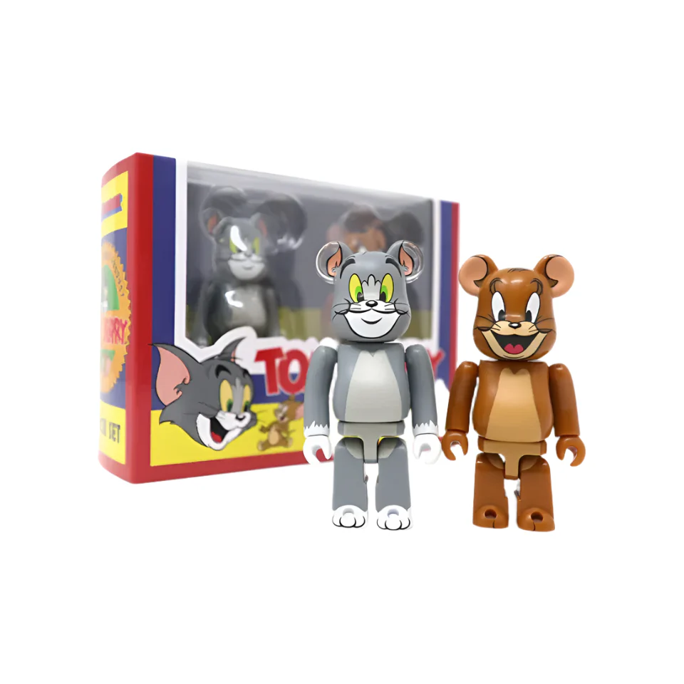 Bearbrick Tom & Jerry 2 Pack 100% Multi