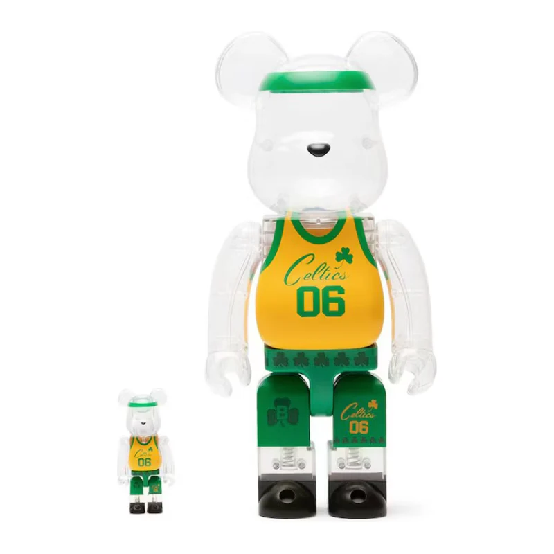 Bearbrick x Bodega x NBA Worldwide Respect Boston Celtics 100% & 400% Set
