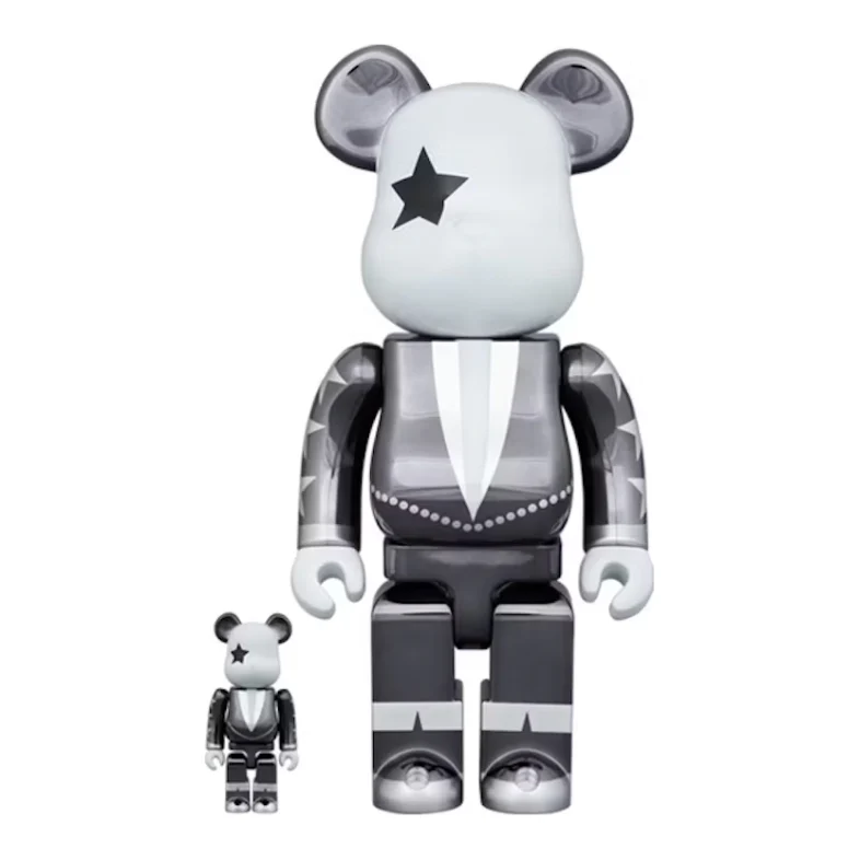 Bearbrick x KISS Star Child 100% & 400% Set
