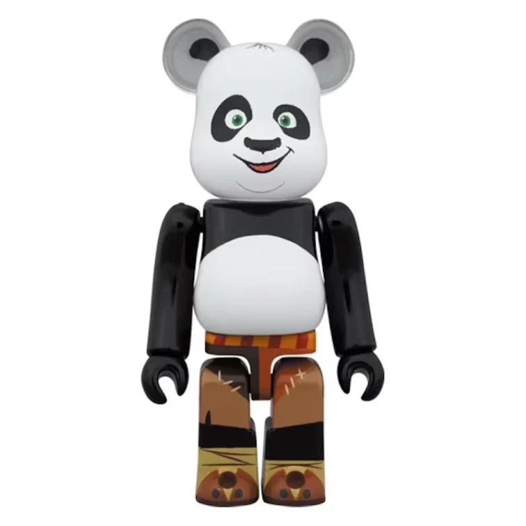 Bearbrick x Kung Fu Panda 100% & 400% Set - Image 2