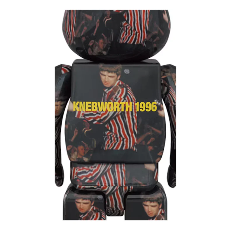 Bearbrick x Oasis Knebworth 1996 (Noel Gallagher) 100% & 400% Set - Image 2