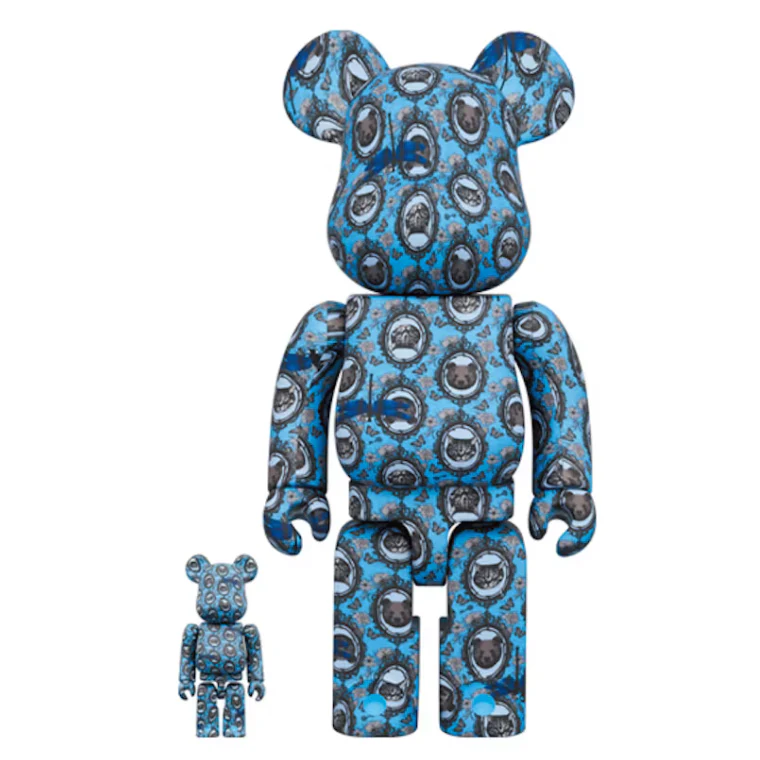 Bearbrick x ROBE JAPONICA (Mirror) 100% & 400% Set