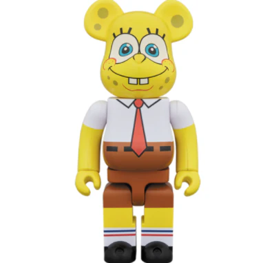 Bearbrick x Spongebob Squarepants 2018 Version 1000% Multi - Image 4