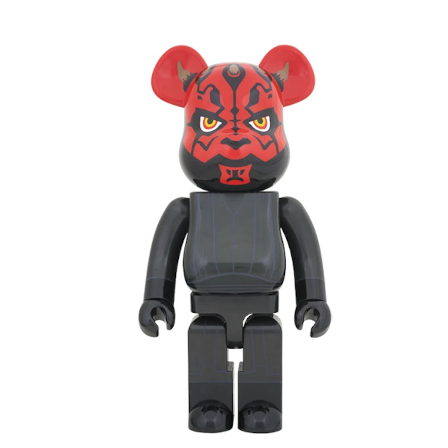 Bearbrick x Star Wars Darth Maul 1000% Black - Image 4