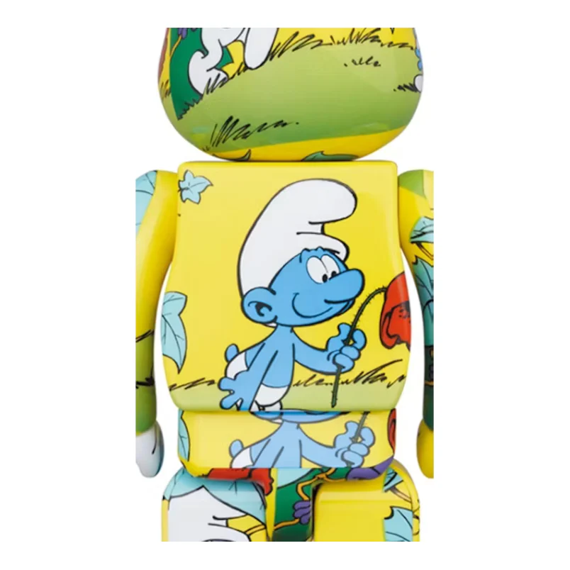 Bearbrick x The Smurfs (The Purple Smurfs) 100% & 400% Set - Image 2