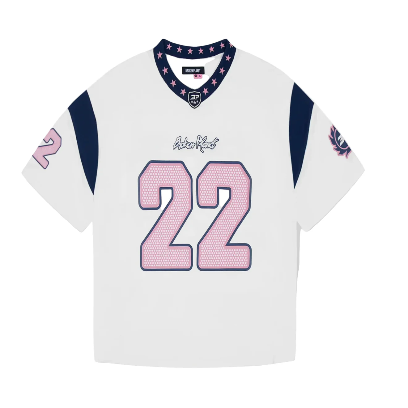 Broken Planet All Star League Navy Pink Jersey