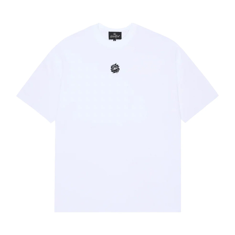 Broken Planet Sun T-Shirt Snow White