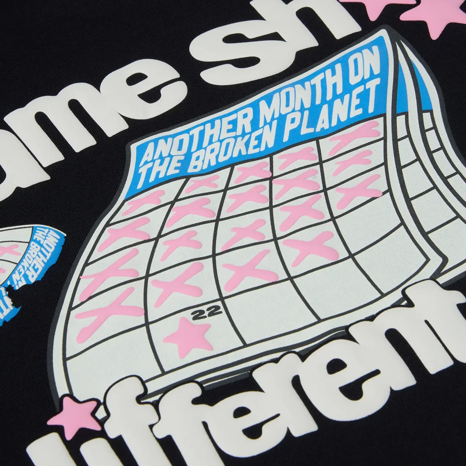 Broken Planet Different Day Midnight Black T Shirt - Image 3