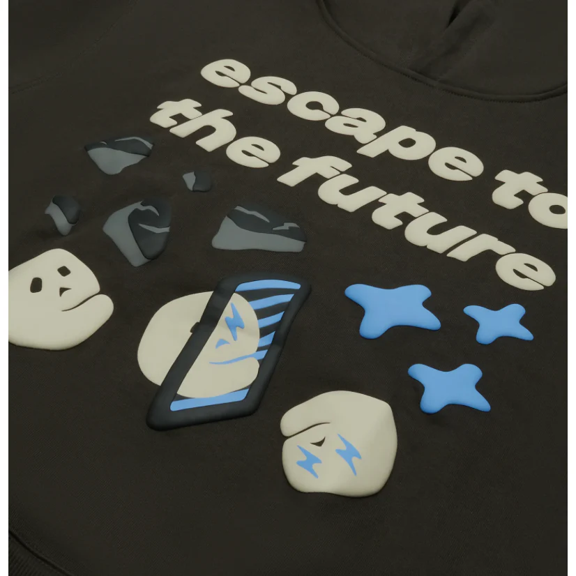 Broken Planet Escape To The Future Hoodie Black - Image 3