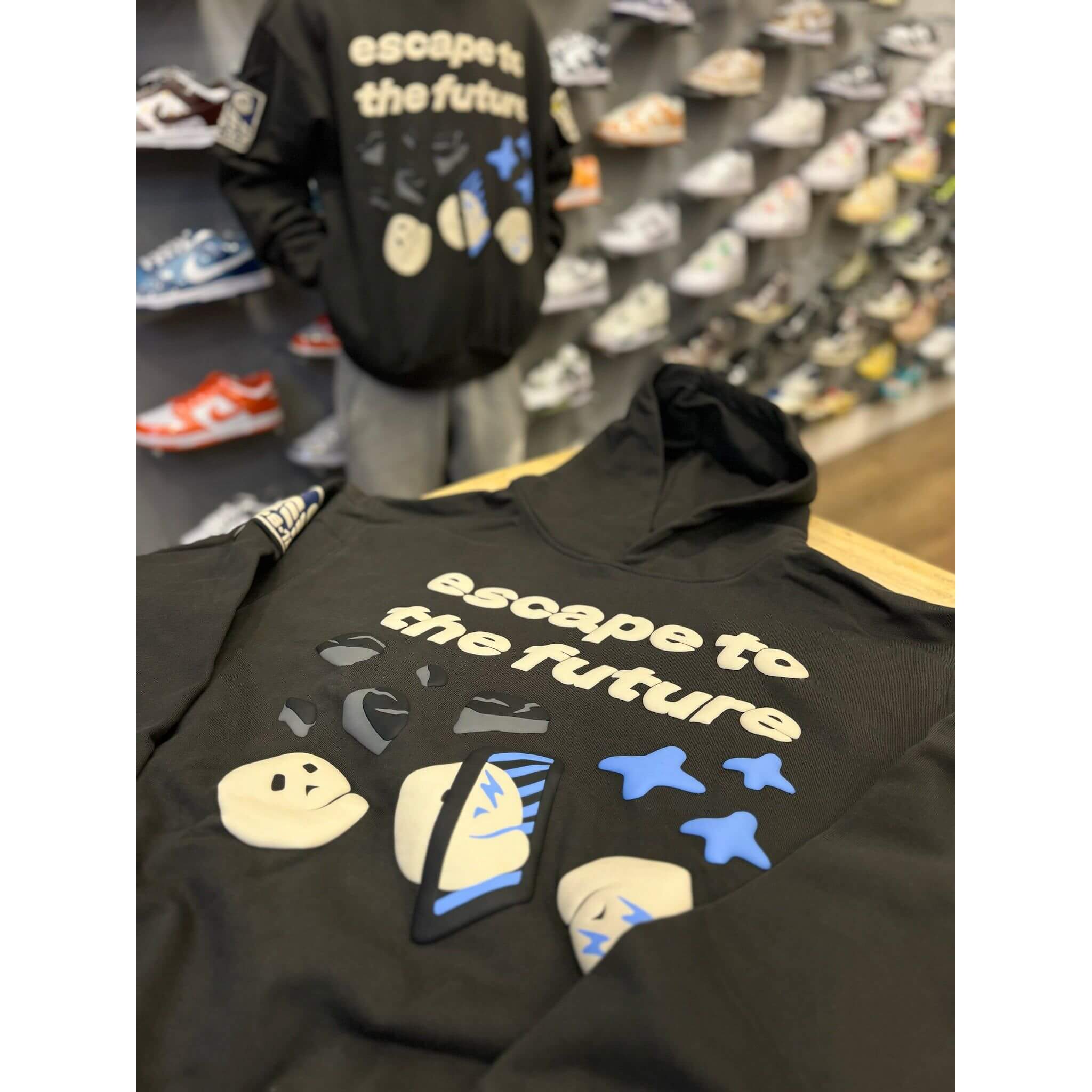 Broken Planet Escape To The Future Hoodie Black - Image 4