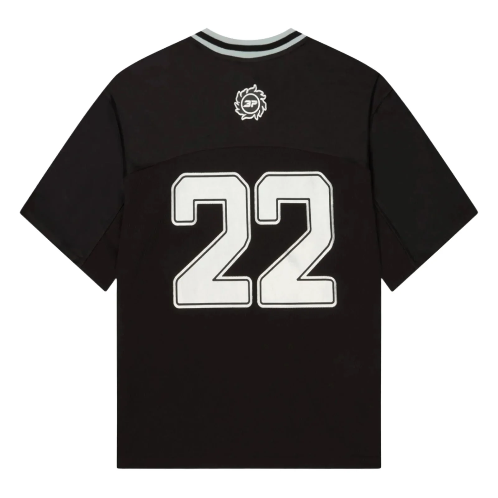 Broken Planet Football Jersey Black/Silver - Image 2