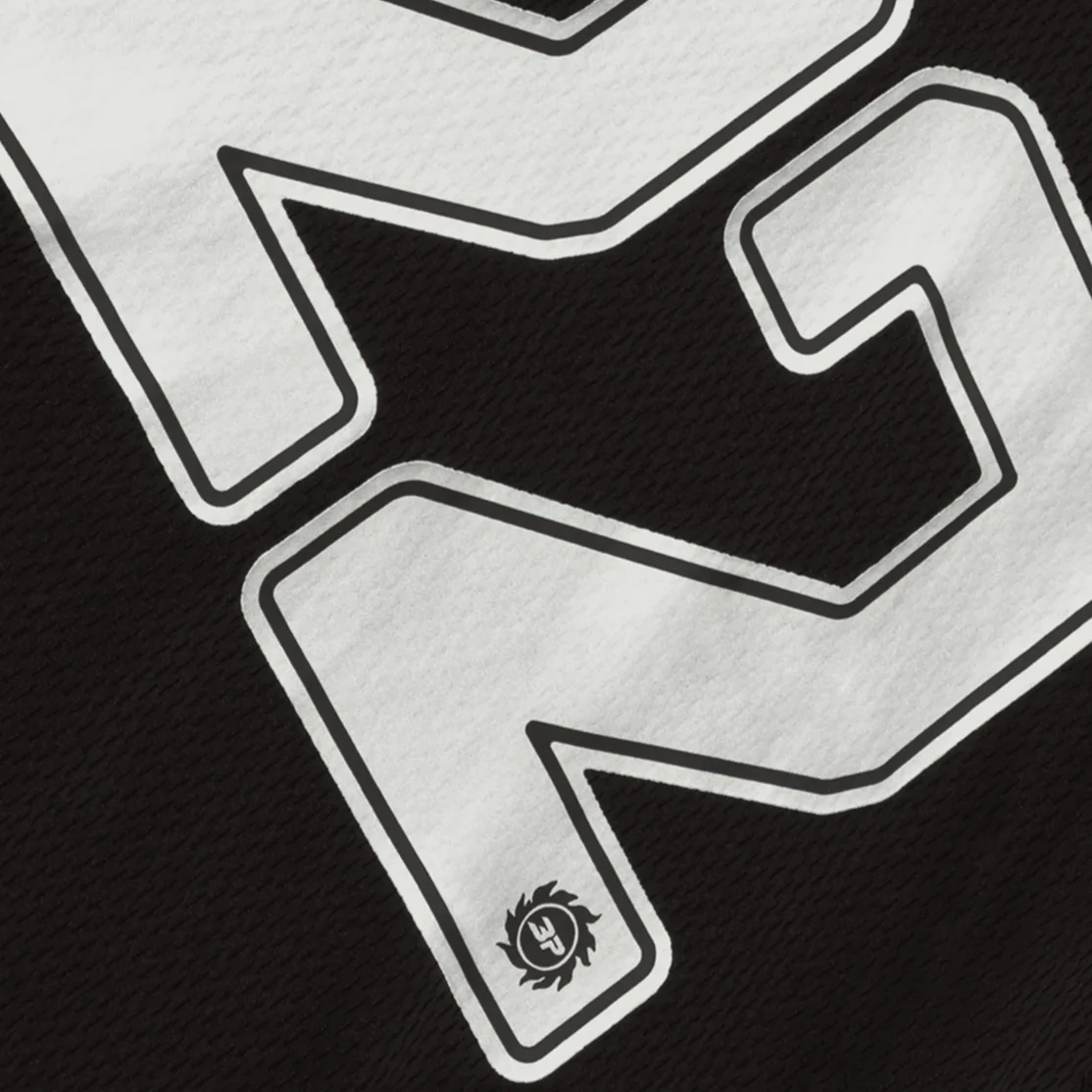 Broken Planet Football Jersey Black/Silver - Image 3