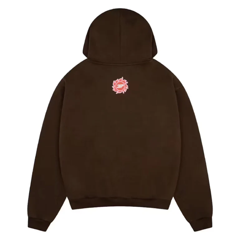 Broken Planet It Starts With Luv Hoodie Mocha Brown - Image 2