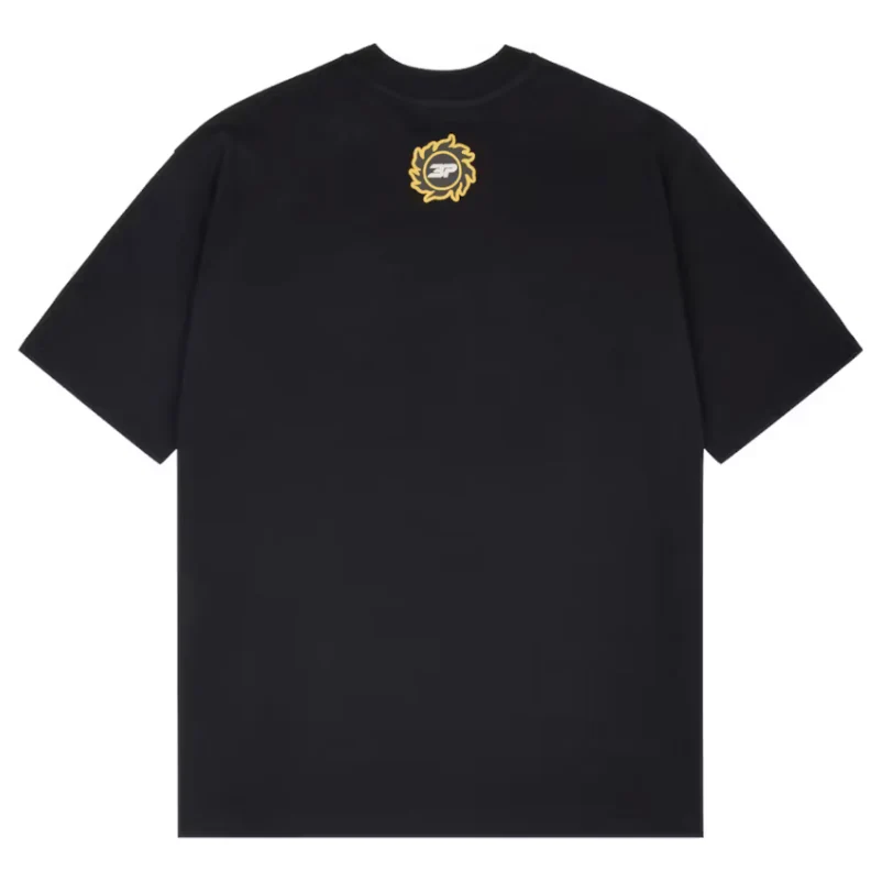 Broken Planet Luv My Planet T-shirt Midnight Black - Image 2