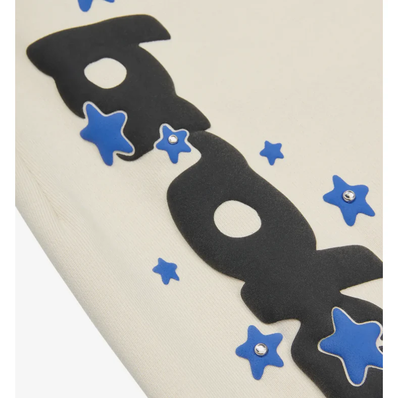 Broken Planet Market All The Stars Straight Leg Ivory White Sweatpants - Image 3