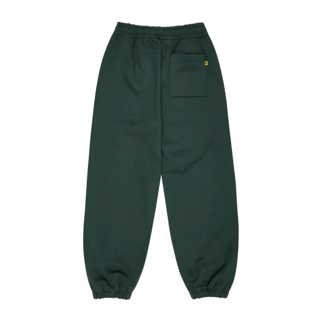 Broken Planet Market Cuffed Sweatpants Emerald Green - Image 2