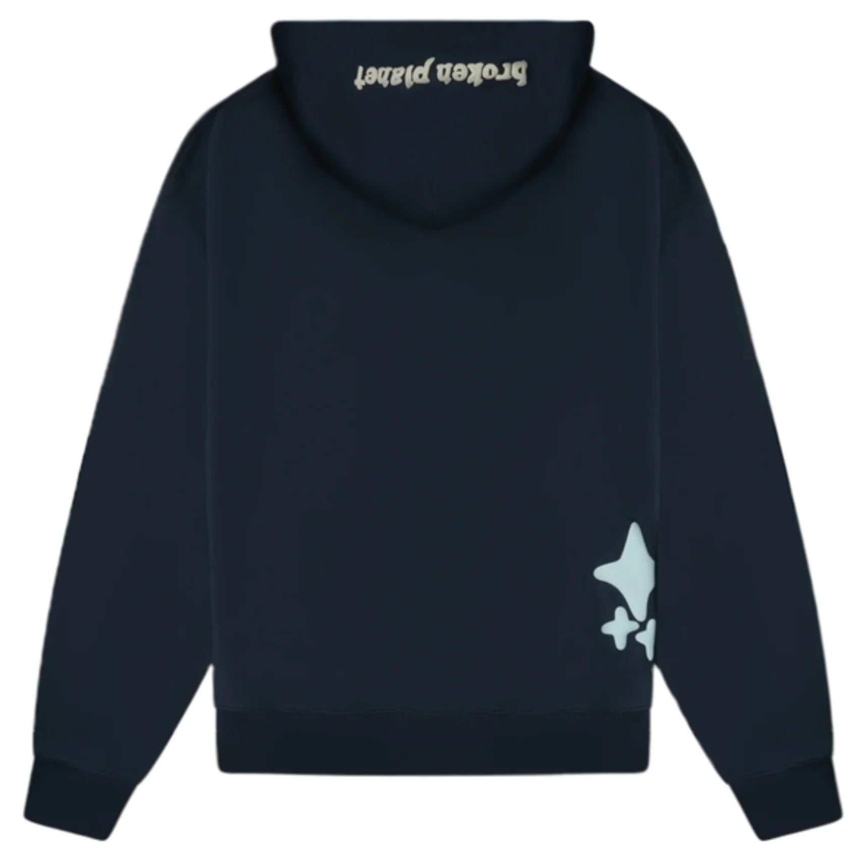 Broken Planet Market Into The Abyss Hoodie Outer Space Blue - Image 2
