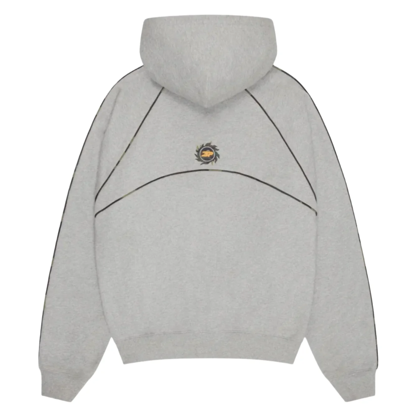 Broken Planet Market Performance Hoodie Heather Gray - Image 2