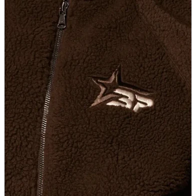 Broken Planet Market Polar Fleece Mocha Brown - Image 3