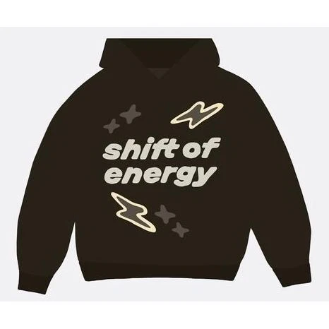 Broken Planet Market Shift of Energy Hoodie Dark Brown - Image 3