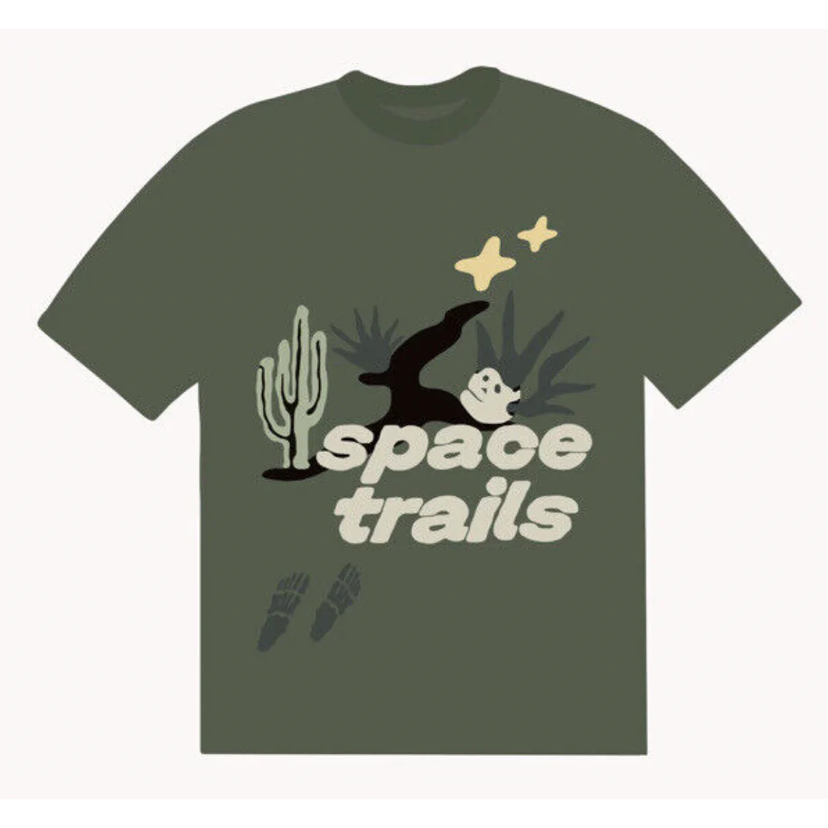 Broken Planet Market Space Trails T-Shirt Agave Green - Image 3