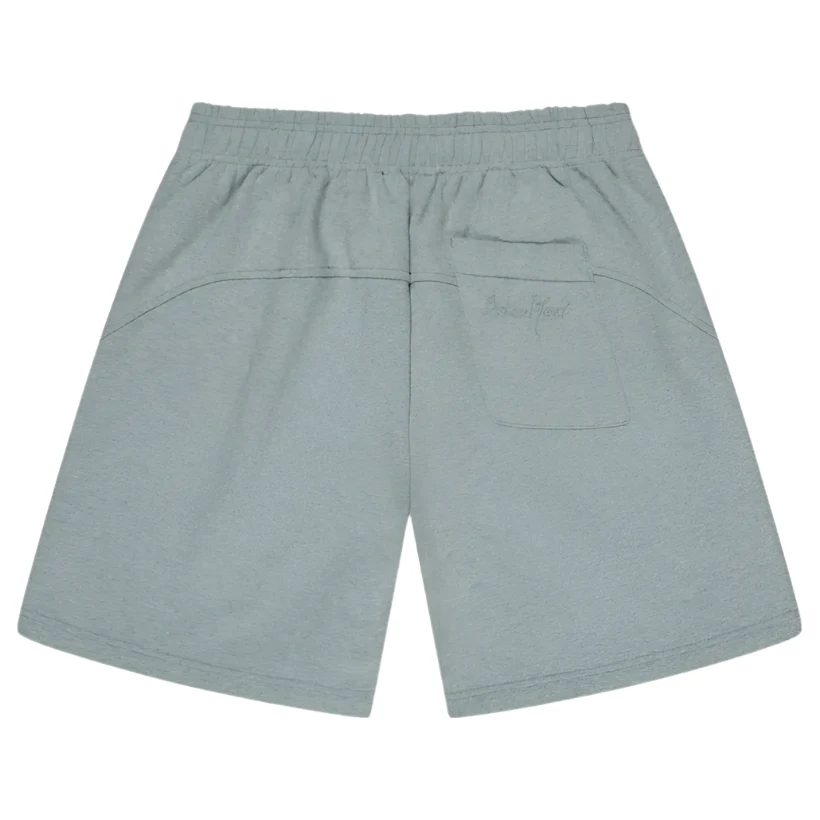 Broken Planet Market Sweat Shorts Heather Grey - Image 2
