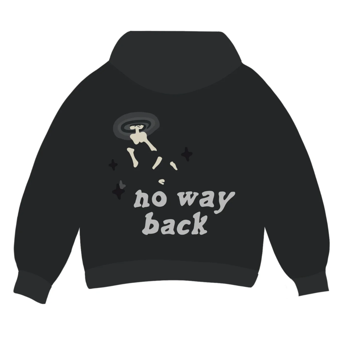 Broken Planet Market Trapped In Time Hoodie Soot Black - Image 6