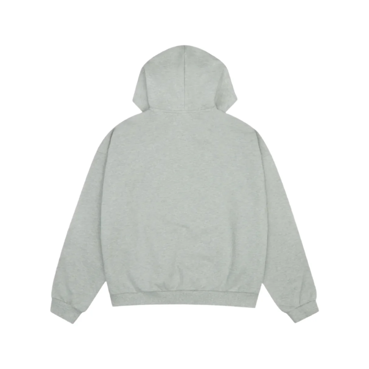 Broken Planet Market Zip Up Hoodie Ash Heather Grey - Image 2