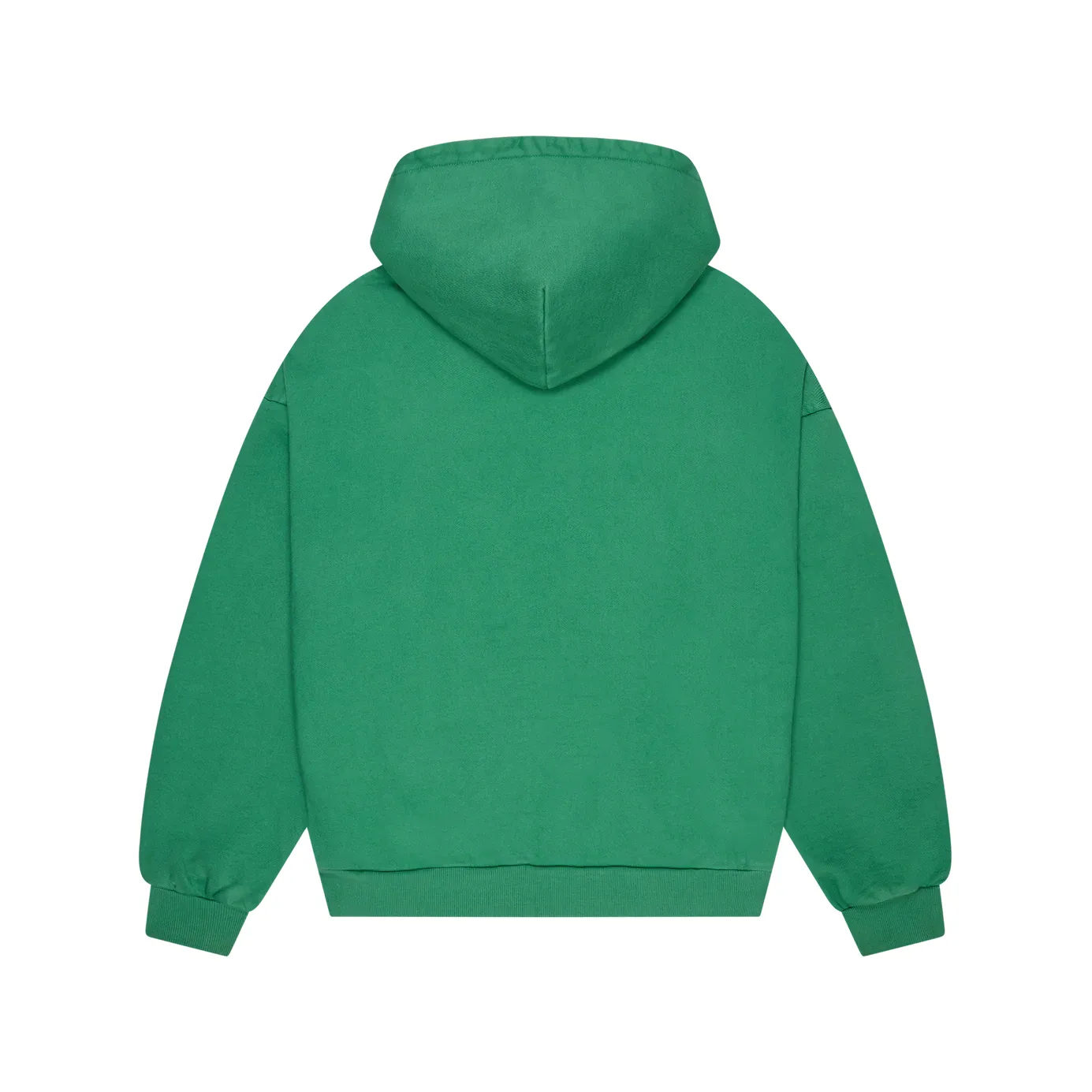 Broken Planet Star Logo Zip Up Hoodie Green - Image 2