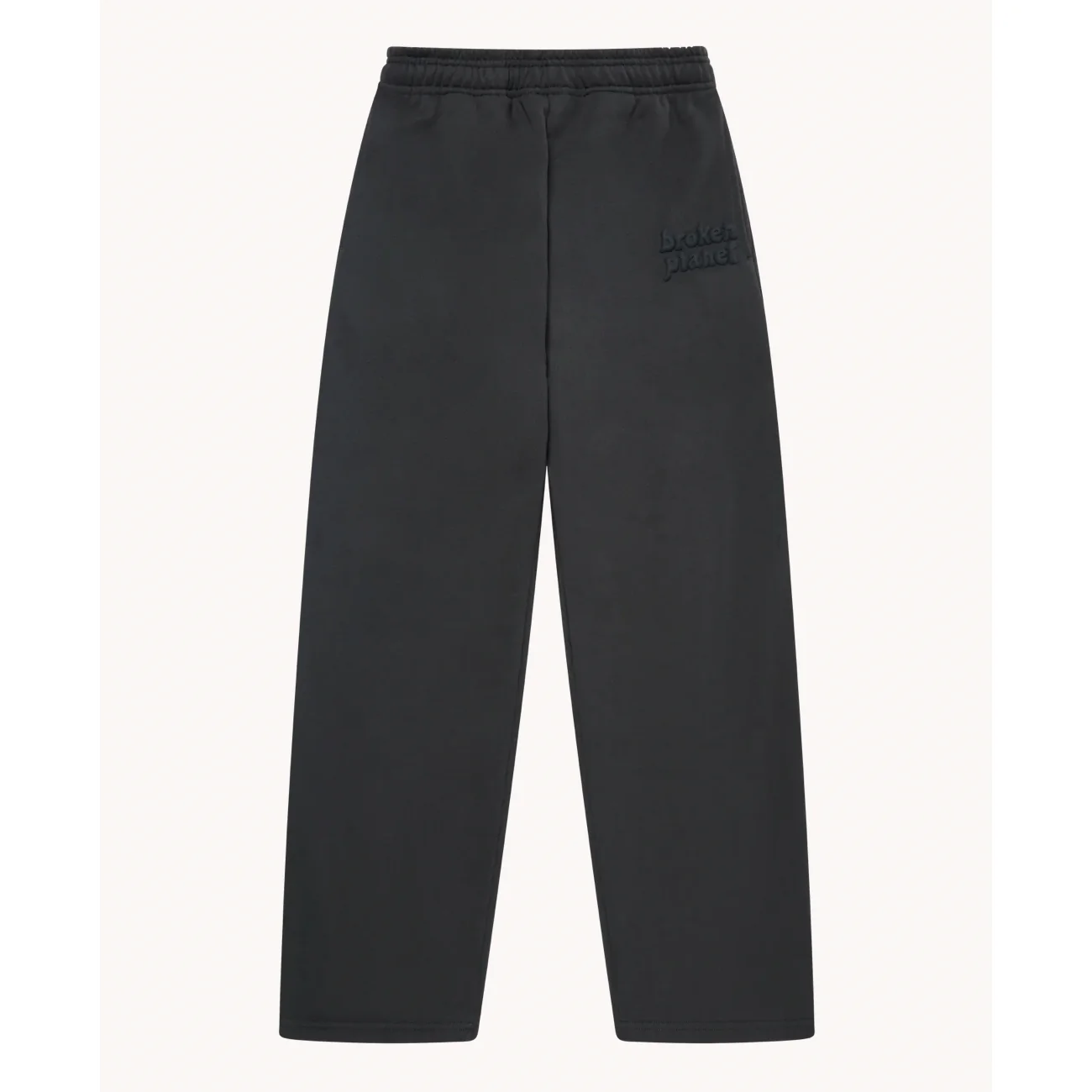 Broken Planet Wide-Leg Sweatpants Soot Black - Image 2