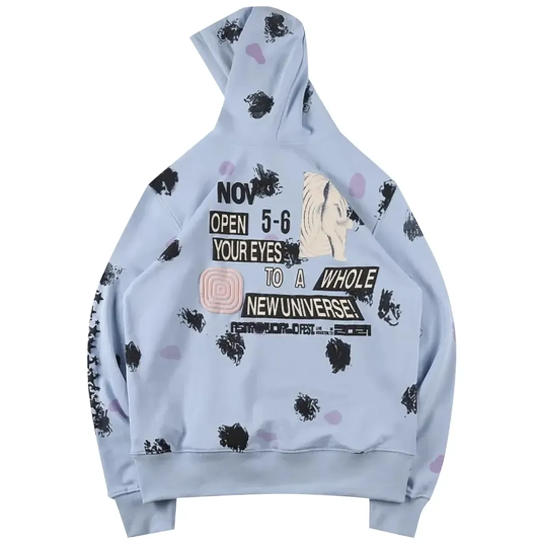 Cactus Jack by Travis Scott See You In Utopia Hoodie Tie Dye - Image 2