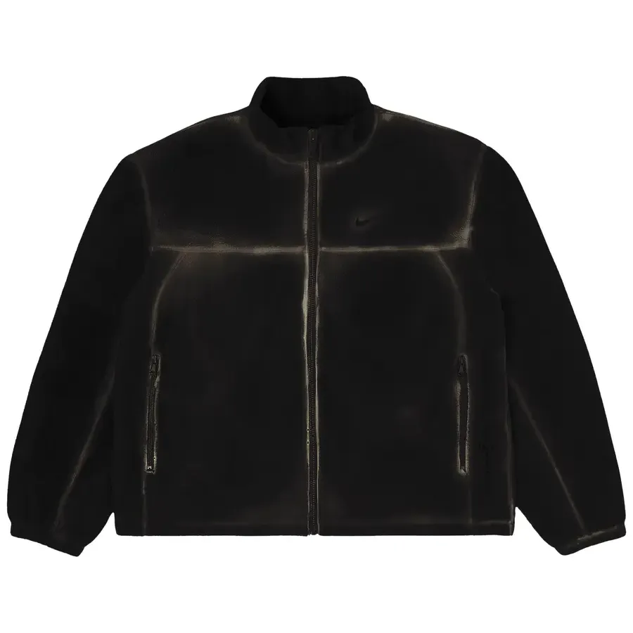 Cactus Jack by Travis Scott x Fragment x Nike Fleece Zip Jacket 'Black'