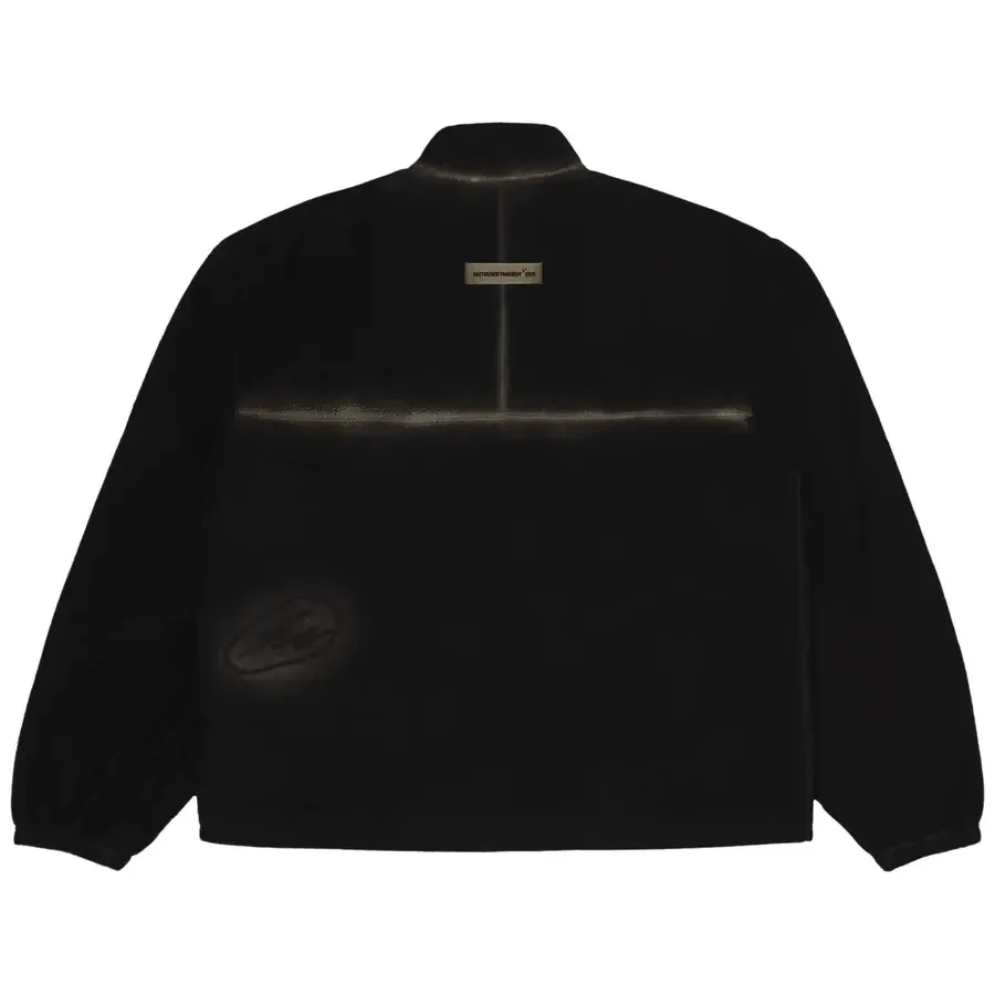 Cactus Jack by Travis Scott x Fragment x Nike Fleece Zip Jacket 'Black' - Image 2