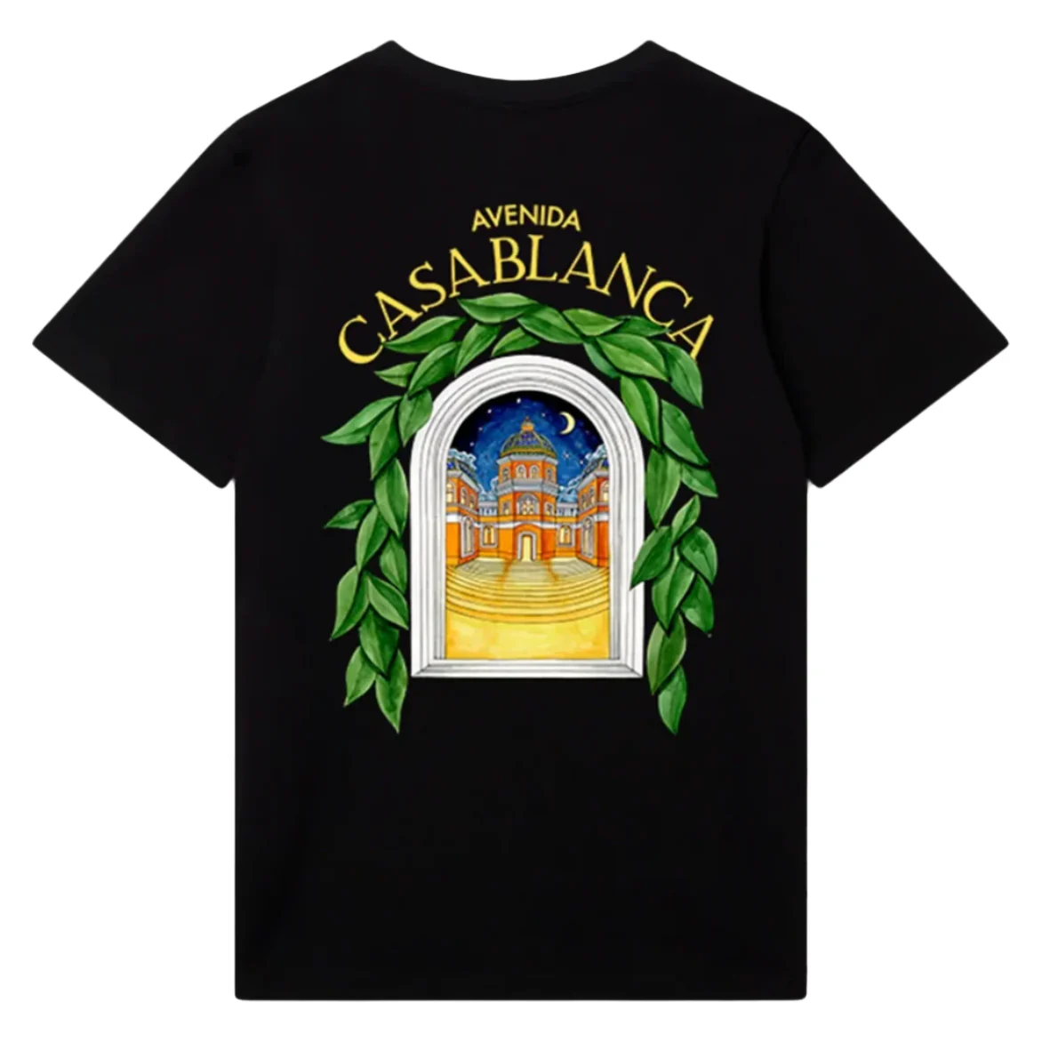 Casablanca Avenida T-Shirt Black