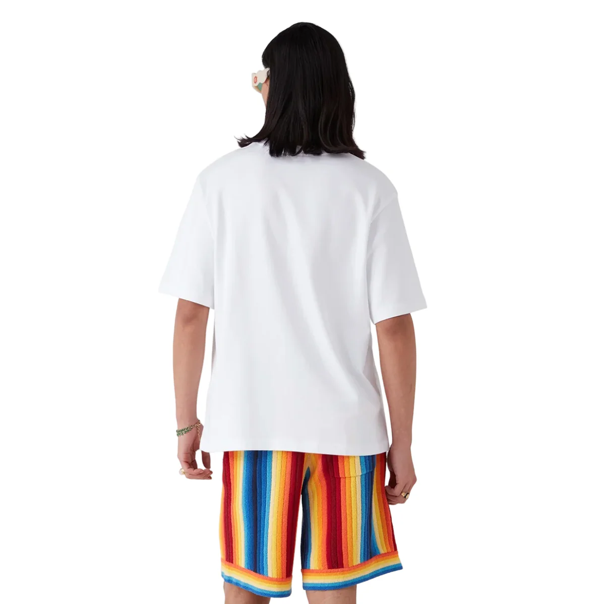 Casablanca Beach Wave T-Shirt White - Image 3