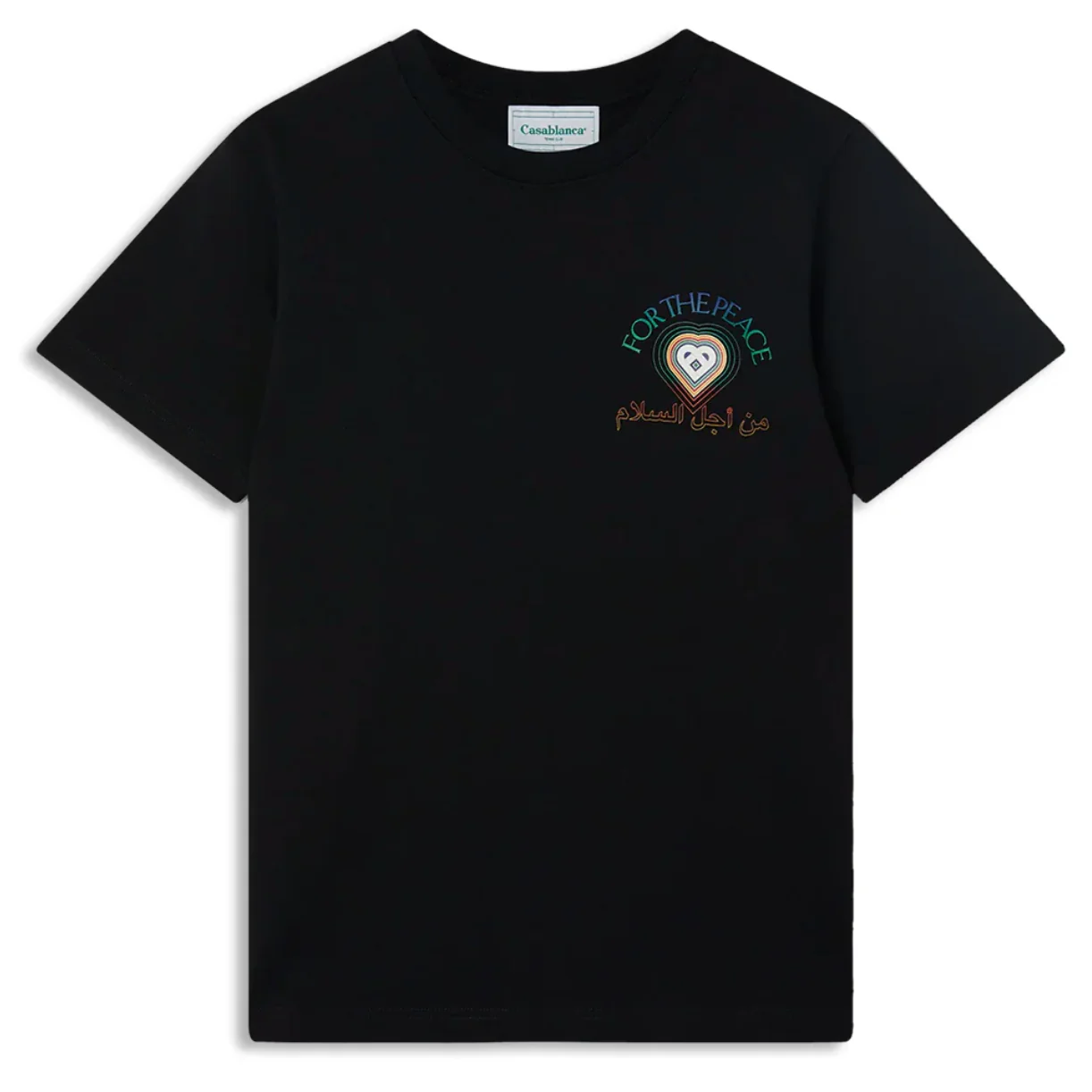 Casablanca For The Peace T-Shirt Black