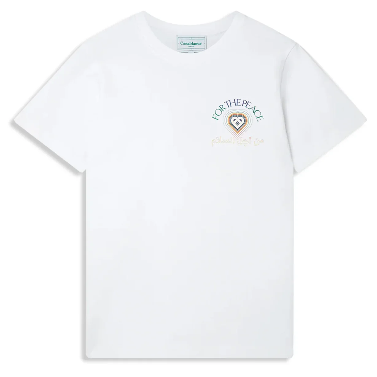Casablanca For The Peace T-Shirt White
