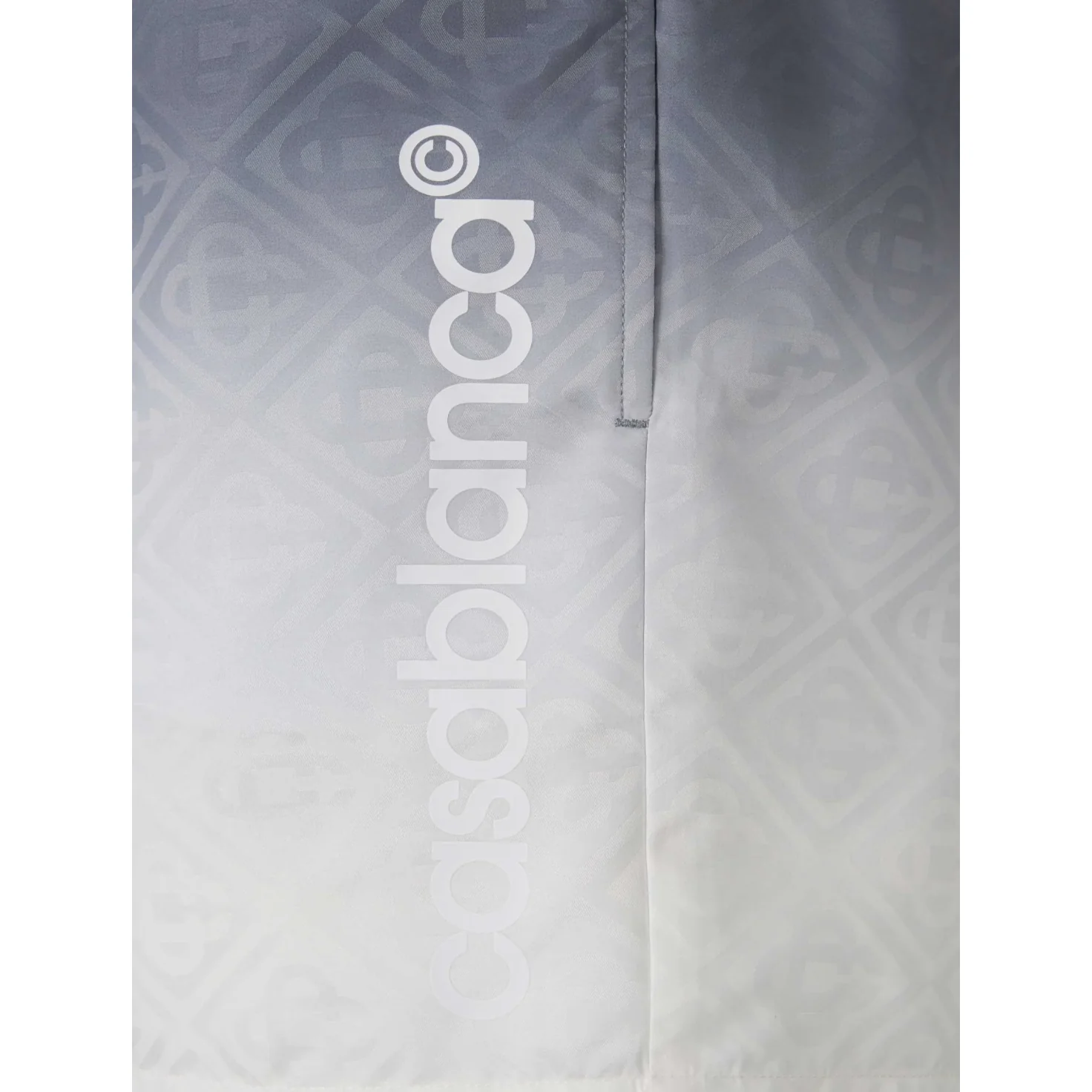 CASABLANCA JACQUARD GRADIENT SWIM SHORTS GREY GRADIENT - Image 3