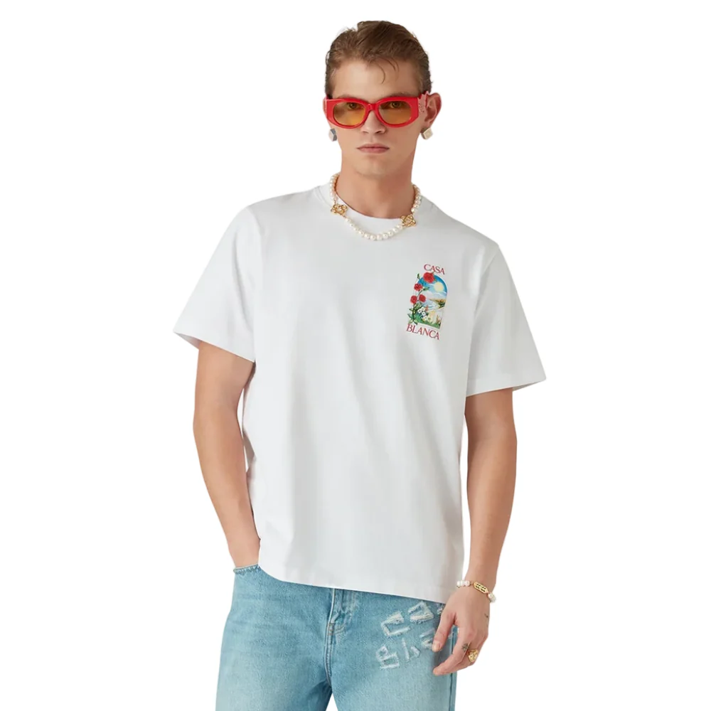 Casablanca LA Days T-Shirt White - Image 2