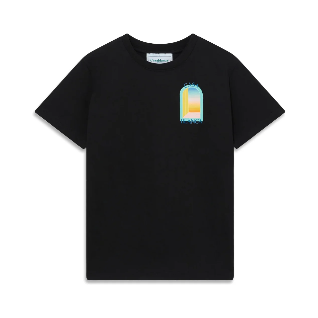 Casablanca L'Arc Coloré T-Shirt Black
